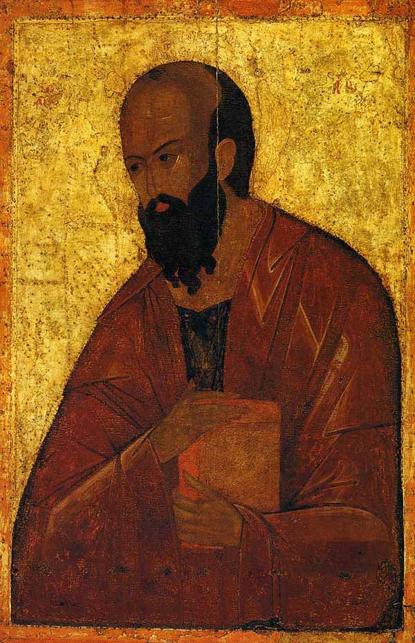Апостол Павел. Икона 1387-1395 гг.